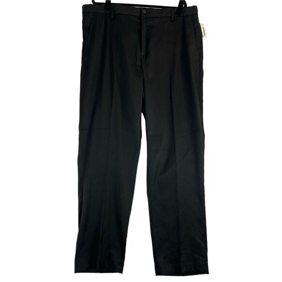 Amazon Essentials Men's Black Straight Everyday/Golf Pants 42W X 34L (XXL) NWT - Picture 1 of 11